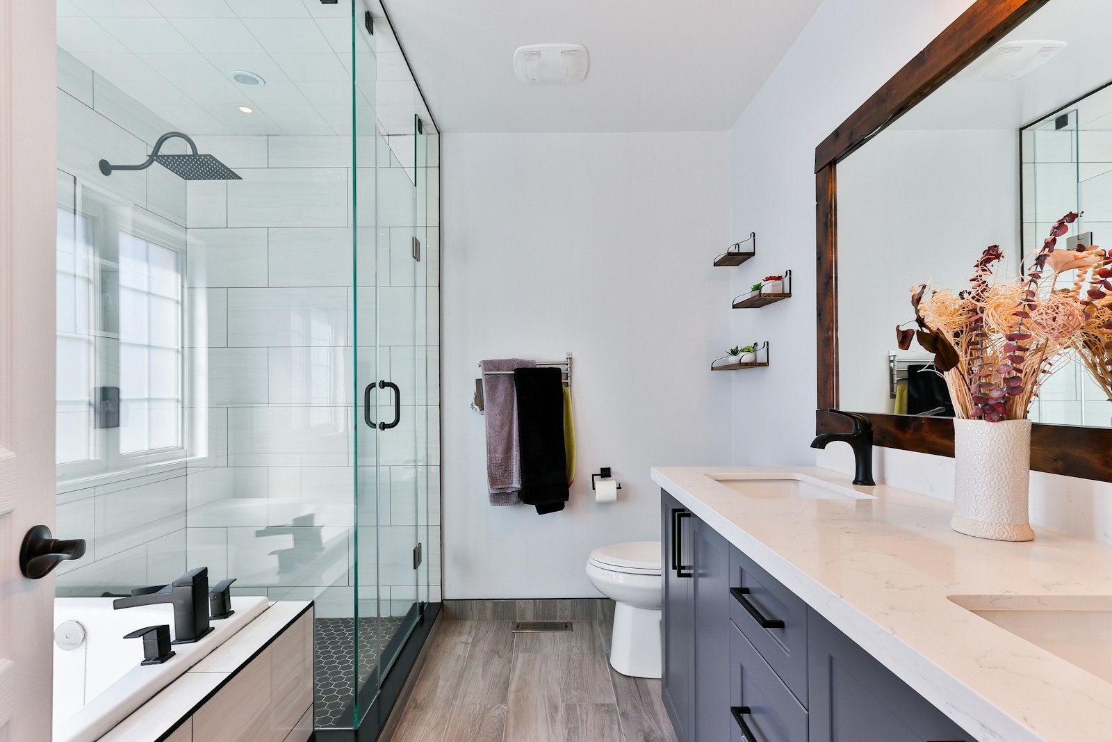Bathroom Remodeling installation detail